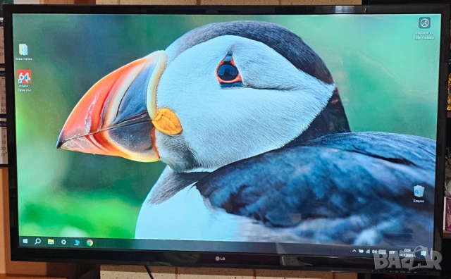 Телевизор LG LED Full HD 3D 55 инча , снимка 5 - Телевизори - 52748230