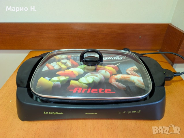 Електрическа скара с капак, грил, 2000 W, Ariete La Grigliata 760/2