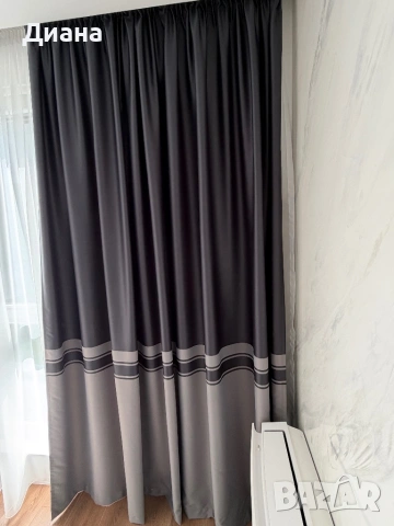 2бр завеси плътни, снимка 2 - Пердета и завеси - 54036926