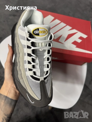 Nike Air Max 95 Grey Orange, снимка 2 - Маратонки - 56442516