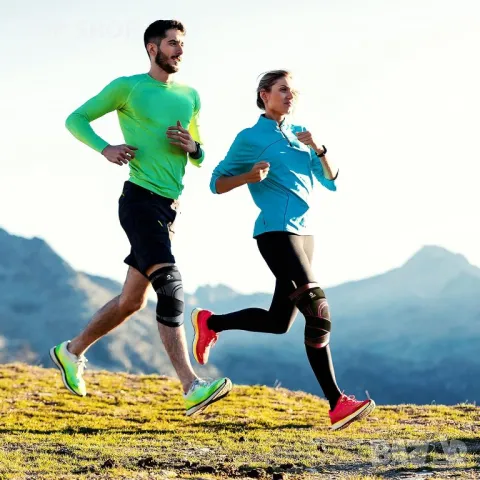 Професионална спортна наколенка LOEYE Размер М, снимка 6 - Фитнес уреди - 48632837