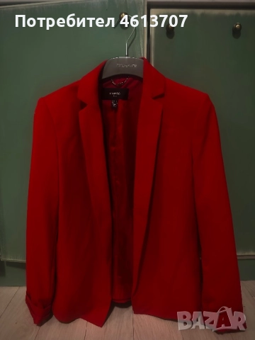 Mango червен блейзър 
