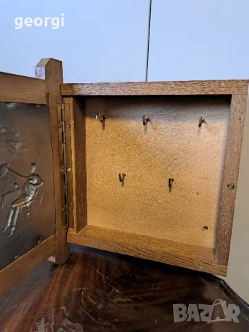 немска кутия за ключове с калаено пано   15/4, снимка 5 - Декорация за дома - 48974259