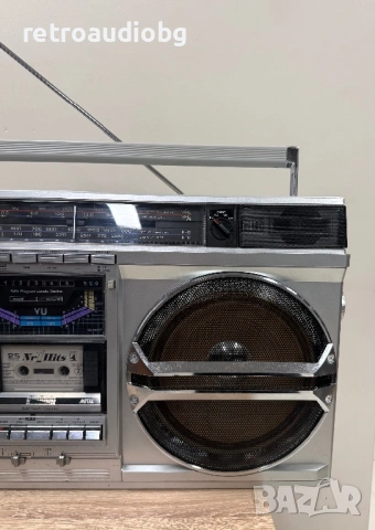 🔈Ретро радиокасетофон SHARP GF- 9000 - Boombox🔈, снимка 4 - Радиокасетофони, транзистори - 54217047