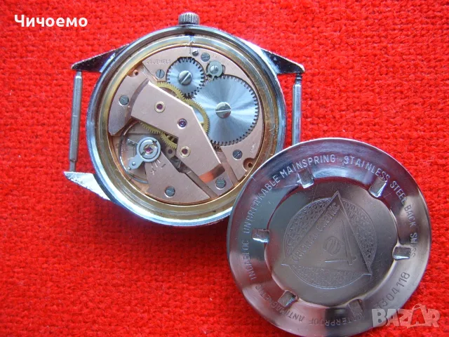 Original Atlantic Worldmaster 21 jewels 6300N Мъжки ръчен часовник, снимка 9 - Антикварни и старинни предмети - 51465946