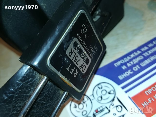 RFT headphones-MADE IN DDR-ВНОС шВЕИЦАРИЯ, снимка 16 - Слушалки и портативни колонки - 29834178