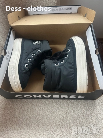 Дамски зимни кецове Converse, снимка 2 - Маратонки - 52590616