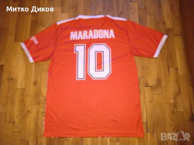 Футболна тениска на Наполи ЕА 7 специална 2021-2022 №10 Марадона размер Л, снимка 9 - Футбол - 50025173