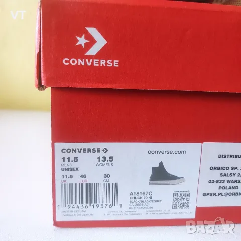 CONVERSE Обувки CHUCK 70 INDUSTRIAL, снимка 13 - Кецове - 56399471