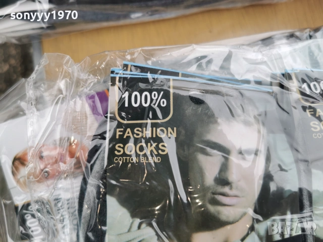 МЪЖКИ КЪСИ ЧОРАПИ ПО 1 ЕВРО ЗА БРОЙ 0304261257, снимка 8 - Мъжки чорапи - 54077542