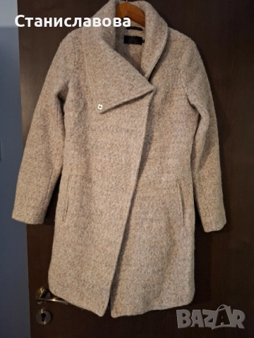 Зимно вълнено палто Only