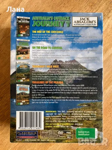 DVD видео английско издание оригинал, в една кутия четири диска, снимка 2 - CD дискове - 49075723