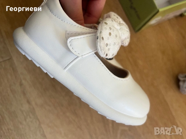 Бели детски балеринки 25 номер matstar, снимка 7 - Детски обувки - 53163827