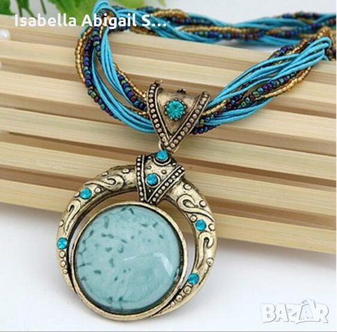 Ръчна изработка колиета в бохемски винтидж стил