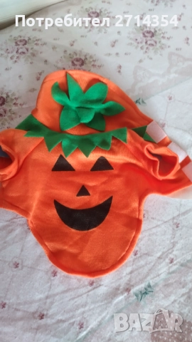 Хелоуин облекло за малко куче или  котка 