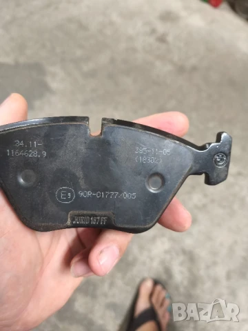 Предни оригинални накладки за BMW E39, снимка 2 - Части - 51219916