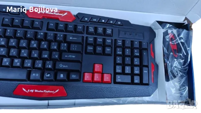 Гейминг без граници - Безжична клавиатура и мишка за победители - Гаранция: 12 месеца., снимка 3 - Клавиатури и мишки - 48258482