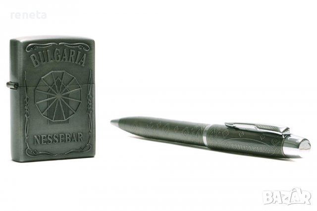 Комплект за пушачи, Запалка с химикал, Бензинова, снимка 1