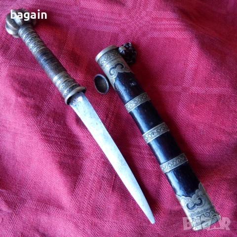 Нож, кама, ятаган, дха., снимка 6 - Антикварни и старинни предмети - 54331963