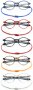 Диоптрични очила за четене с вградени силиконови връзки с магнитен накрайникс магнитно, снимка 1 - Слънчеви и диоптрични очила - 30060800