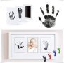 Комплект за правене на отпечатъци на бебешки крачета или ръчички
