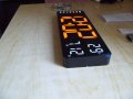 Голям електронен часовник DS-6629, с термометър и дата.  Дистанционно управление, снимка 10