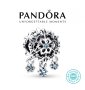 Талисман Коледен Пандора сребро 925 Pandora Christmas Snowflake. Колекция Amélie, снимка 1 - Гривни - 42910882