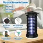 Електрическа лампа против насекоми, 18 W, UV 365 nm и решетка 4200 V, снимка 3