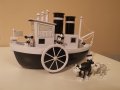 Мики Маус 1928 - Параходът (Параходчето) Уили Музикална играчка Steamboat Willie, снимка 8
