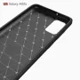 Samsung Galaxy A02s Удароустойчив Carbon Fiber Калъф и Протектор, снимка 5