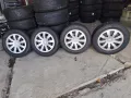 железни джанти с зимни гуми 185 65 15 и 16 оригинални тасове 5х112 за audi volkswagen SKODA, снимка 2