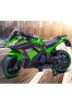 Акумулаторен МОТОР Kawasaki Ninja меки гуми с Кожена седалка 12V, снимка 17
