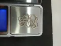 сребърен синджир колие, снимка 3