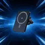Магнитна стойка за кола с 15W безжично зареждане - MagSafe съвместима, снимка 3