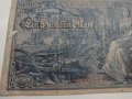 Райх банкнота - Германия - 100 марки / 1910 година рядка Имперска банкнота с червен печат- 17948, снимка 10