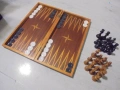 № 8482 Стар комплект - шах и табла, снимка 6
