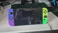 Nintendo Switch OLED Splatoon Edition + 3 Игри, снимка 1
