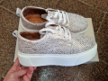 Дамски спортни обувки от естествена кожа с перфорация , снимка 3