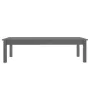 Кафе маса, сива, 110x50x30 см, борово дърво масив, снимка 2