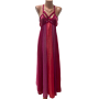 Официална рокля BIK BOK JENNY SKAVLAN размер XS бална до земята розова, снимка 1 - Рокли - 44586252