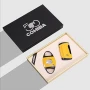 Cohiba подаръчен комплект от запалка с пънчър и ножица за пури 50 годишнина , снимка 2