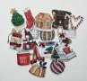Дизайнерски стикери за скрапбук Christmas at home 18 бр - V070, снимка 1 - Други - 42279124