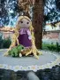 Рапунцел / Rapunzel  Плетена кукла, снимка 3
