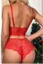 Коледно секси бельо за жени, Червен цвят, Еротично бельо за жени, снимка 3
