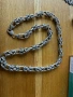 Мъжки сребърен дълъг синджир 58см, снимка 1