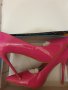 обувки на висок ток цвят фуксия, снимка 2