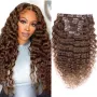 Естествена коса на къдрици 20”, снимка 1
