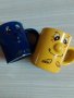 Две цветни чашки за кафе-човечета, снимка 1 - Антикварни и старинни предмети - 29922432