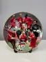 Колекционерска чиния Ливърпул – Liverpool Treble Winners 2001 (Danbury Mint) + Сертификат

, снимка 1