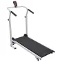 vidaXL Мини бягаща пътека, сгъваема, 93x36 см, черна, снимка 1